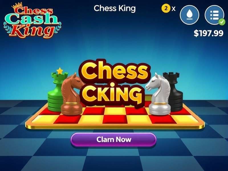 Chess Cash King Game Interface